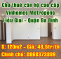 Chính chủ cho thuê căn hộ cao cấp Vinhomes Metropolis Liễu Giai, Quận Ba Đình