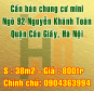 Cần bán chung cư mini, ngõ 92 Nguyễn Khánh Toàn, Quận Cầu Giấy, Hà Nội
