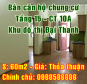 Chính chủ bán căn hộ tầng 15 tòa CT10A Đại Thanh, Thanh Trì, Hà Nội