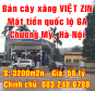 Bán cây xăng VIỆT ZIN trên đất mặt tiền quốc lộ 6A, Chương Mỹ, Hà Nội