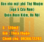 Cần bán nhà mặt phố Thợ Nhuộm (ngã 5 Cửa Nam), Hoàn Kiếm, Hà Nội