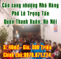 Sang nhượng Nhà hàng Phố Lê Trọng Tấn, Quận Thanh Xuân, Hà Nội