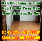 Bán chung cư mini ngõ 199 Hồ Tùng Mậu, Nam Từ Liêm, Hà Nội