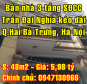 Chính chủ bán nhà Quận Hai Bà Trưng, ngõ 208 Trần Đại Nghĩa kéo dài