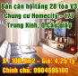 Bán chung cư Homecity, 177 Trung Kính, Yên Hoà, Quận Cầu Giấy