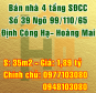 Bán nhà Quận Hoàng Mai, Số 39 ngõ 99/110/65 phố Định Công Hạ