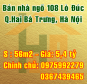 Bán nhà chính chủ ngõ 108 Lò Đúc, phường Đồng Nhân, Quận Hai Bà Trưng