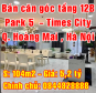 Chính chủ bán căn góc Park 5 - Times City, Quận Hoàng Mai, Hà Nội