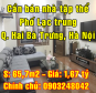 Cần bán nhà tập thể Phố Lạc Trung, Quận Hai Bà Trưng, Hà Nội