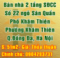 Bán nhà số 22 ngõ Sân Quần, Phố Khâm Thiên, Phường Khâm Thiên, Quận Đống Đa, Hà Nội