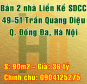 Bán 2 nhà liền kề số 49-51 Phố Trần Quang Diệu, Quận Đống Đa, Hà Nội