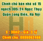 Bán nhà số 15 ngách 305/24 Ngọc Thụy, Quận Long Biên, Hà Nội