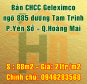 Bán chung cư Geleximco, ngõ 885 Tam Chinh, phường Yên Sở, quận Hoàng Mai