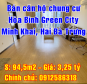 Bán căn hộ chung cư Hòa Bình Green City 505 Minh Khai, Quận Hai Bà Trưng
