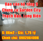 Bán căn hộ chung cư cao cấp tại Garden City Thạch Bàn, Quận Long Biên, Hà Nội