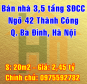 Chính chủ bán nhà số 40B ngõ 42 Thành Công, Quận Ba Đình, Hà Nội