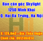 Bán căn góc chung cư Skylight 125D Minh Khai, Quận Hai Bà Trưng, Hà Nội