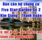 Bán căn hộ chung cư Five Star Garden Số 2 Kim Giang, Quận Thanh Xuân, Hà Nội
