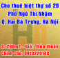 Cho thuê biệt thự số 2B phố Ngô Thì Nhậm, Quận Hai Bà Trưng, Hà Nội