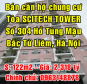 Bán căn hộ tòa Scitech Tower số 304 Hồ Tùng Mậu, Bắc Từ Liêm