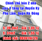 Chính chủ bán 2 nhà tại Huyền Kỳ, Phú Lãm, Quận Hà Đông