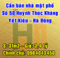 Chính chủ bán nhà mặt phố 50 Huỳnh Thúc Kháng, phường Yết Kiêu, Quận Hà Đông