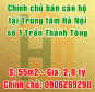 Chính chủ bán căn hộ tại Trung tâm Hà Nội, số 1 Trần Thánh Tông, Quận Hai bà Trưng