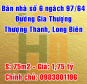 Bán nhà số 6 ngách 97/64 Gia Thượng, Phường Thượng Thanh, Quận Long Biên