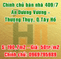 Chính chủ bán nhà 409/7 An Dương Vương - Thượng Thụy, Quận Tây Hồ
