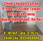Chính chủ bán căn hộ cao cấp tòa T2, Time Tower 35 Lê Văn Lương, Thanh Xuân