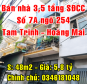 Chính chủ bán nhà số 7A ngõ 254 đường Tam Trinh, Quận Hoàng Mai