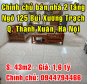 Chính chủ bán nhà số 52 ngõ 125 Bùi Xương Trạch, Quận Thanh Xuân