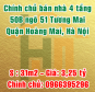 Chính chủ bán nhà 50B ngõ 51 phố Tương Mai, Quận Hoàng Mai, Hà Nội
